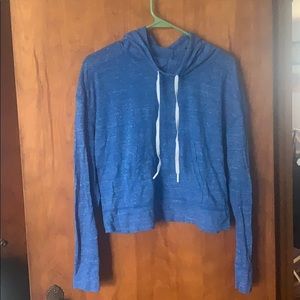 Cropped Reebok hoodie